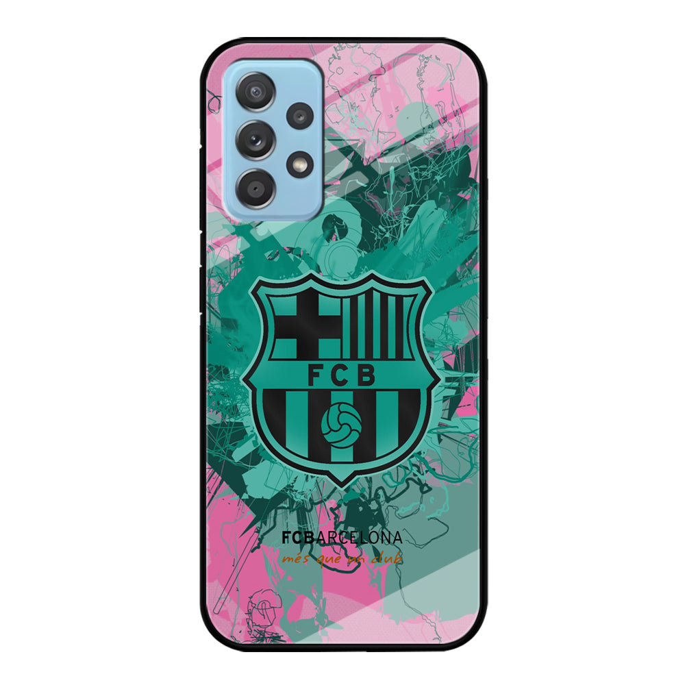 Barcelona FC Spark of Victory Samsung Galaxy A72 Case