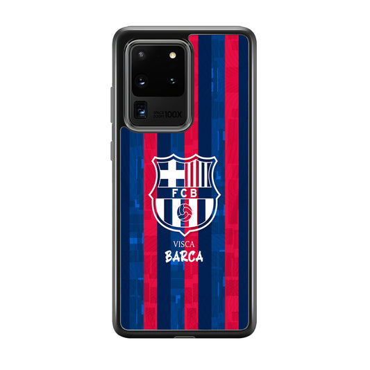 Barcelona FC Visca Barca Samsung Galaxy S20 Ultra Case