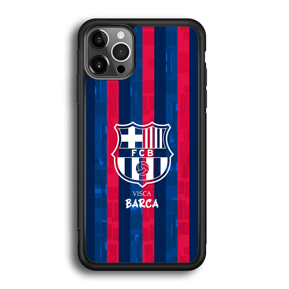 Barcelona FC Visca Barca iPhone 12 Pro Case