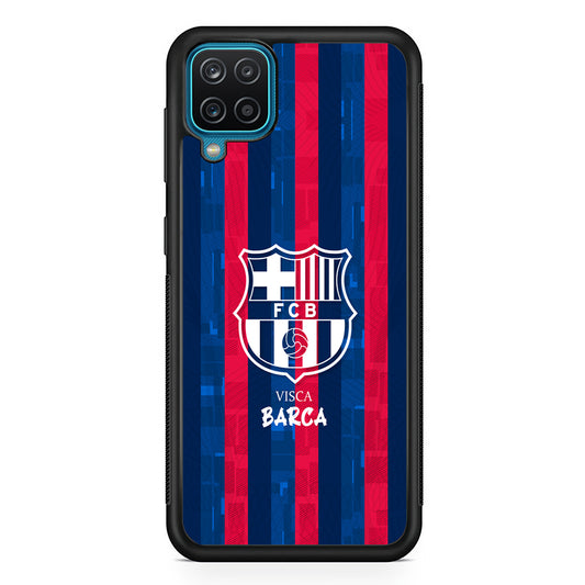 Barcelona FC Visca Barca Samsung Galaxy A12 Case