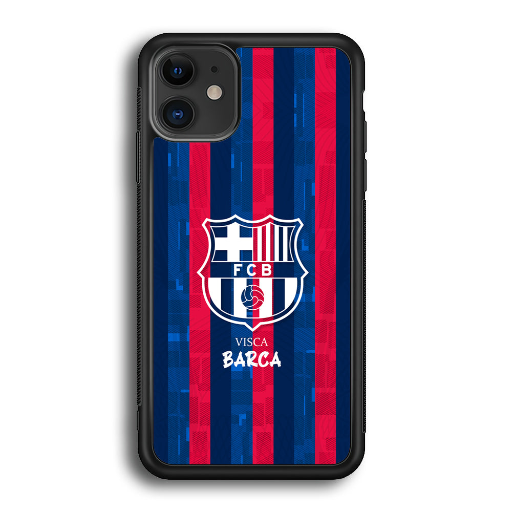 Barcelona FC Visca Barca iPhone 12 Case