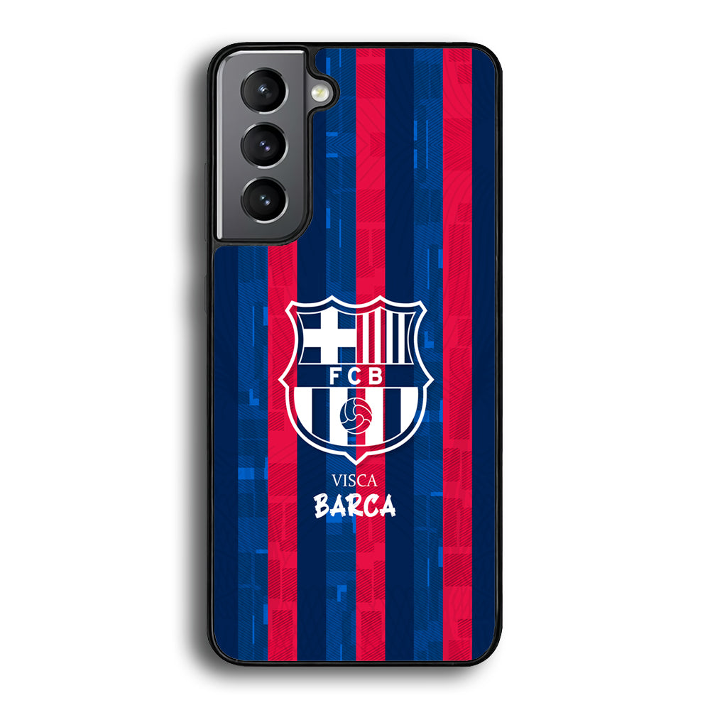 Barcelona FC Visca Barca Samsung Galaxy S21 Plus Case - Carneyforia
