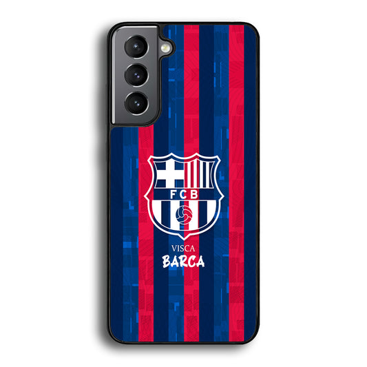 Barcelona FC Visca Barca Samsung Galaxy S21 Plus Case - Carneyforia