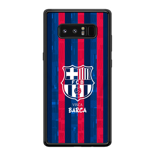 Barcelona FC Visca Barca Samsung Galaxy Note 8 Case