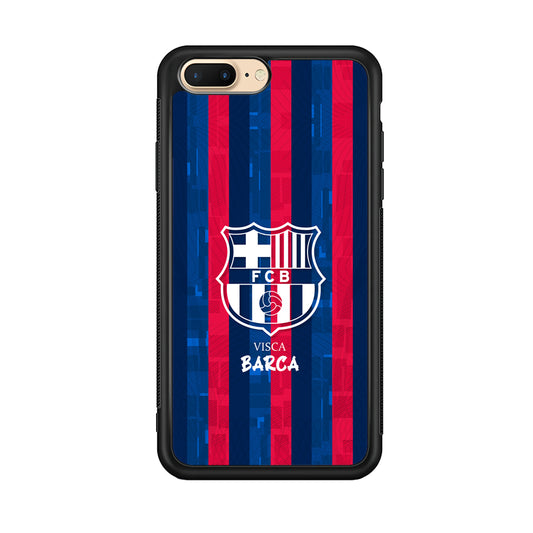 Barcelona FC Visca Barca iPhone 8 Plus Case