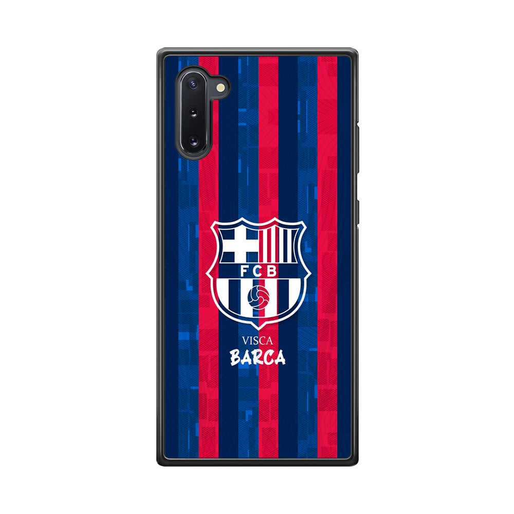 Barcelona FC Visca Barca Samsung Galaxy Note 10 Case