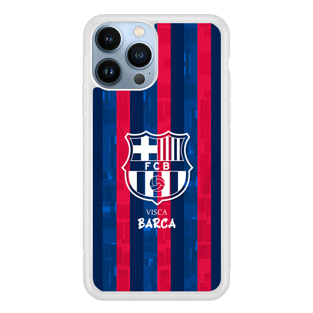 Barcelona FC Visca Barca iPhone 13 Pro Max Case