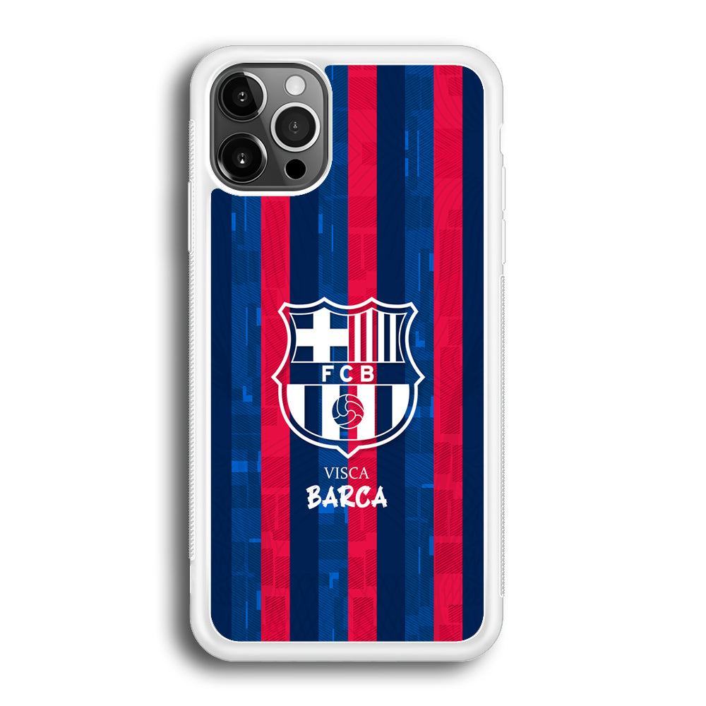 Barcelona FC Visca Barca iPhone 12 Pro Case