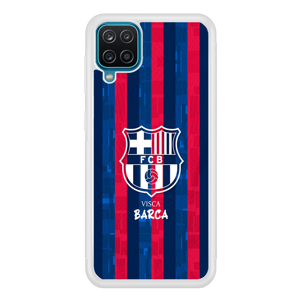 Barcelona FC Visca Barca Samsung Galaxy A12 Case