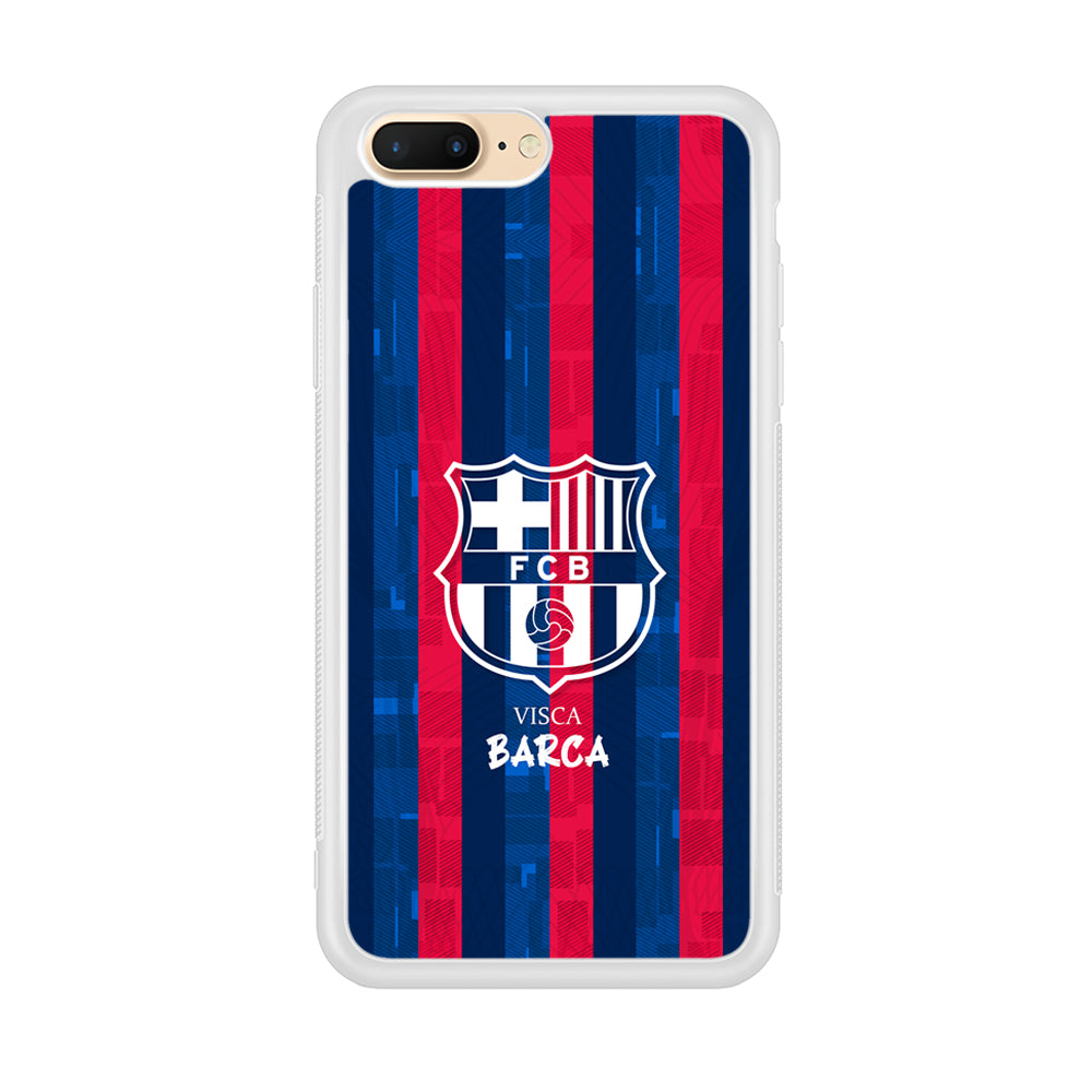 Barcelona FC Visca Barca iPhone 8 Plus Case