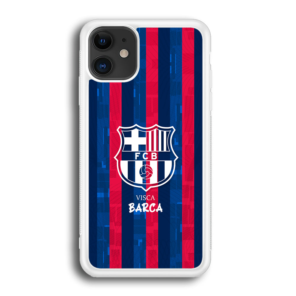 Barcelona FC Visca Barca iPhone 12 Case