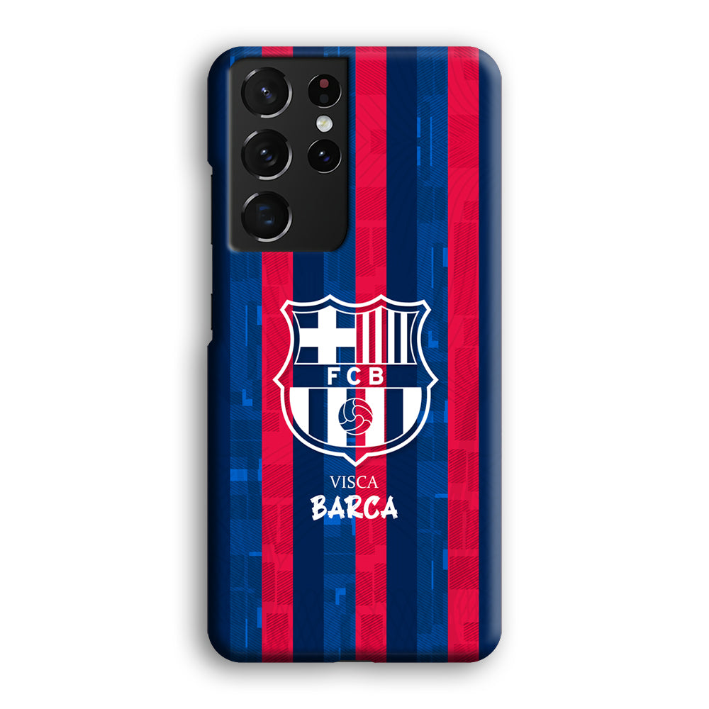 Barcelona FC Visca Barca Samsung Galaxy S21 Ultra Case