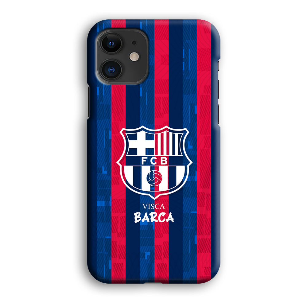 Barcelona FC Visca Barca iPhone 12 Case