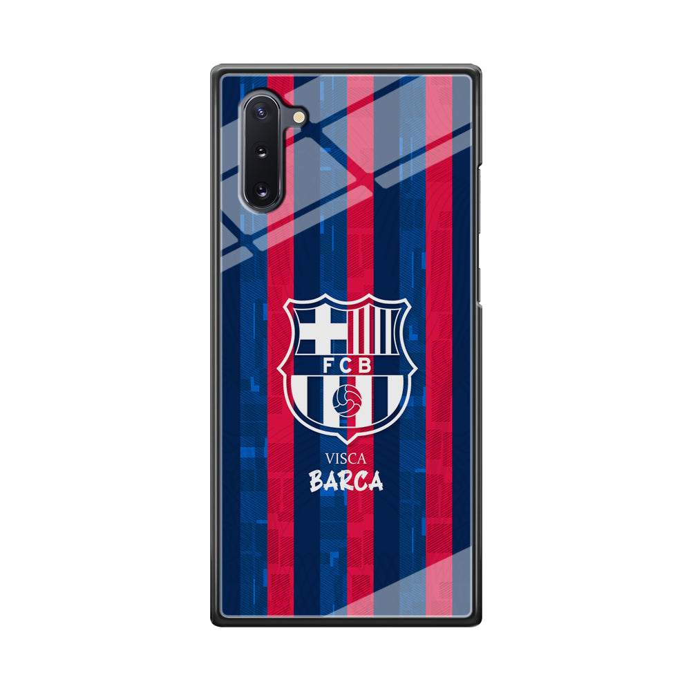 Barcelona FC Visca Barca Samsung Galaxy Note 10 Case