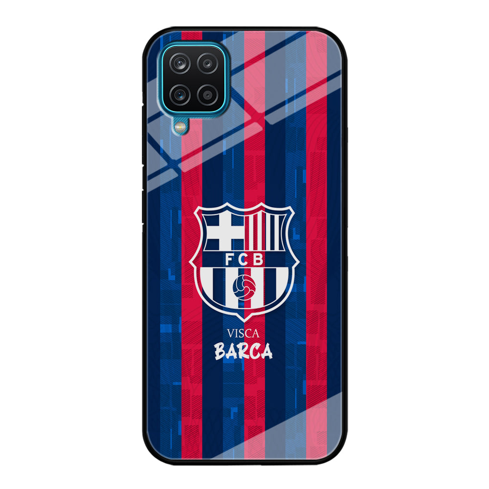 Barcelona FC Visca Barca Samsung Galaxy A12 Case