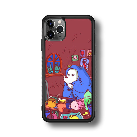 Bare Bear Ice Wacth Film iPhone 11 Pro Case