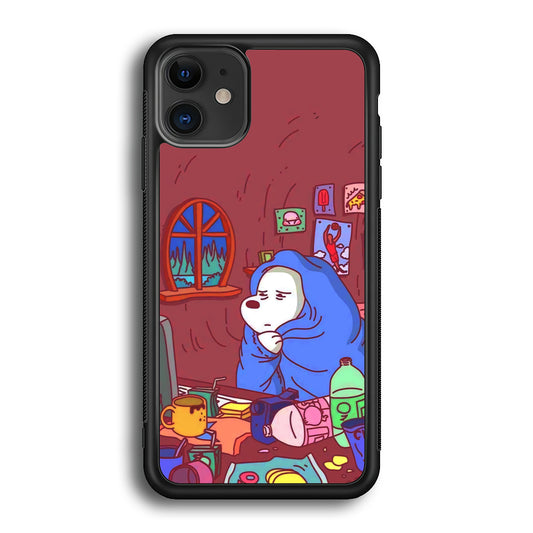 Bare Bear Ice Wacth Film iPhone 12 Case