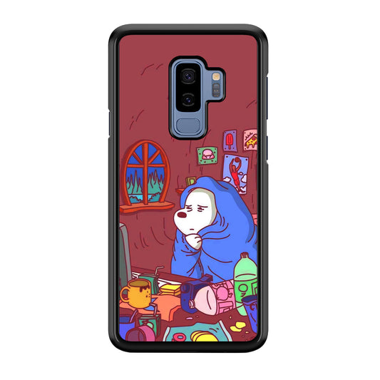 Bare Bear Ice Wacth Film Samsung Galaxy S9 Plus Case