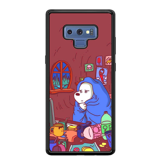 Bare Bear Ice Wacth Film Samsung Galaxy Note 9 Case