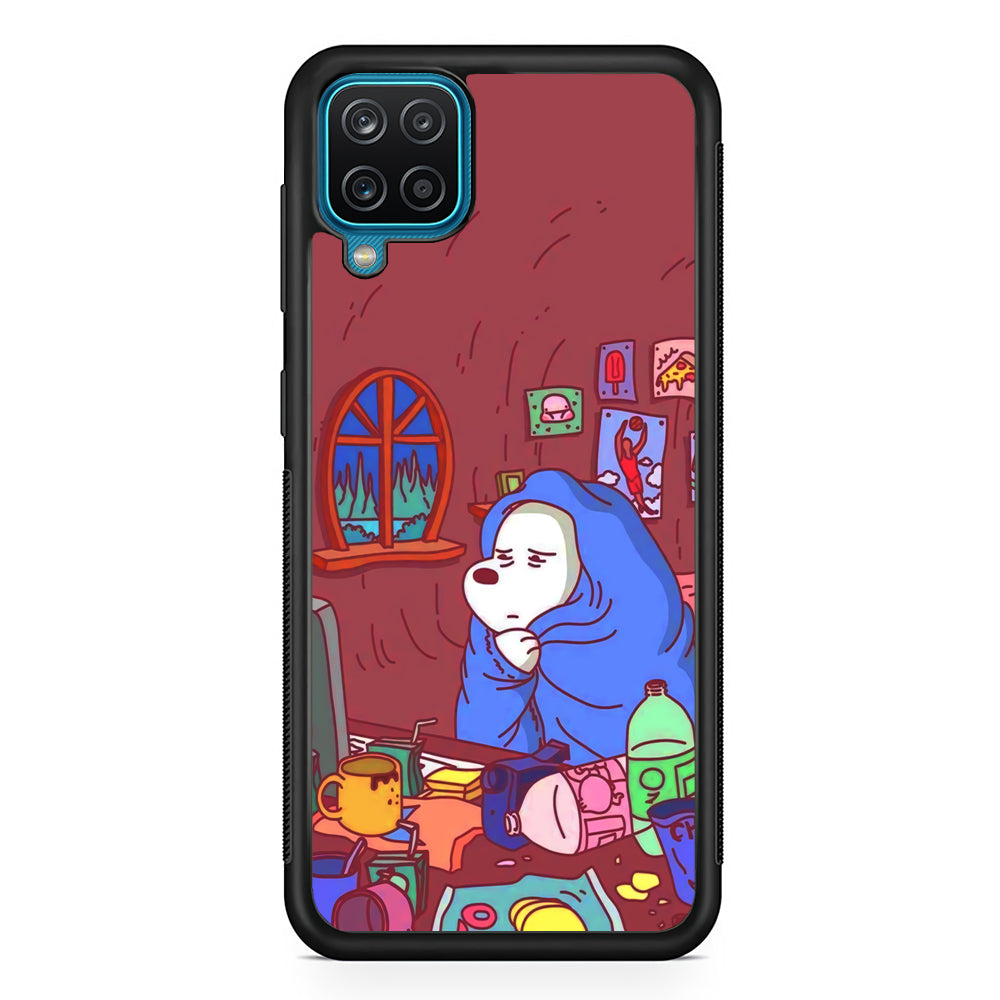 Bare Bear Ice Wacth Film Samsung Galaxy A12 Case