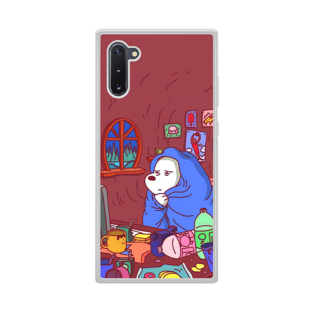 Bare Bear Ice Wacth Film Samsung Galaxy Note 10 Case