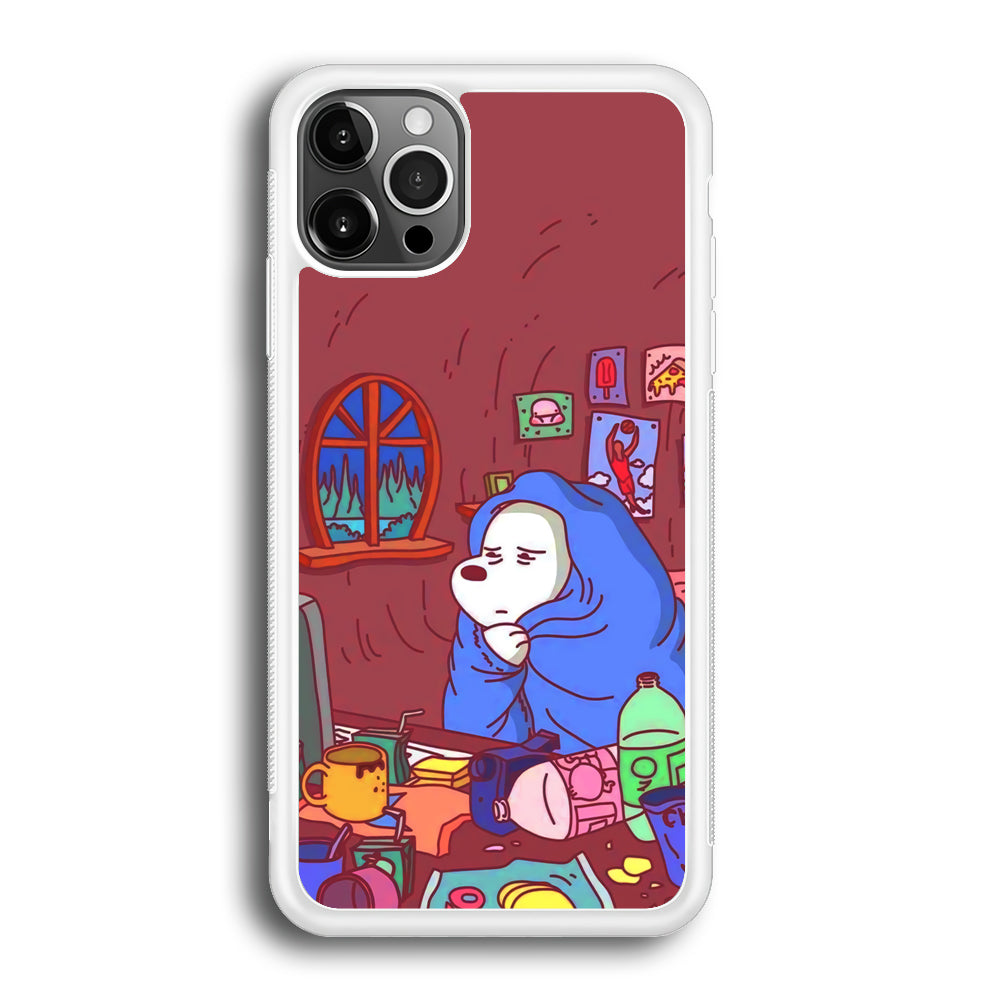 Bare Bear Ice Wacth Film iPhone 12 Pro Case