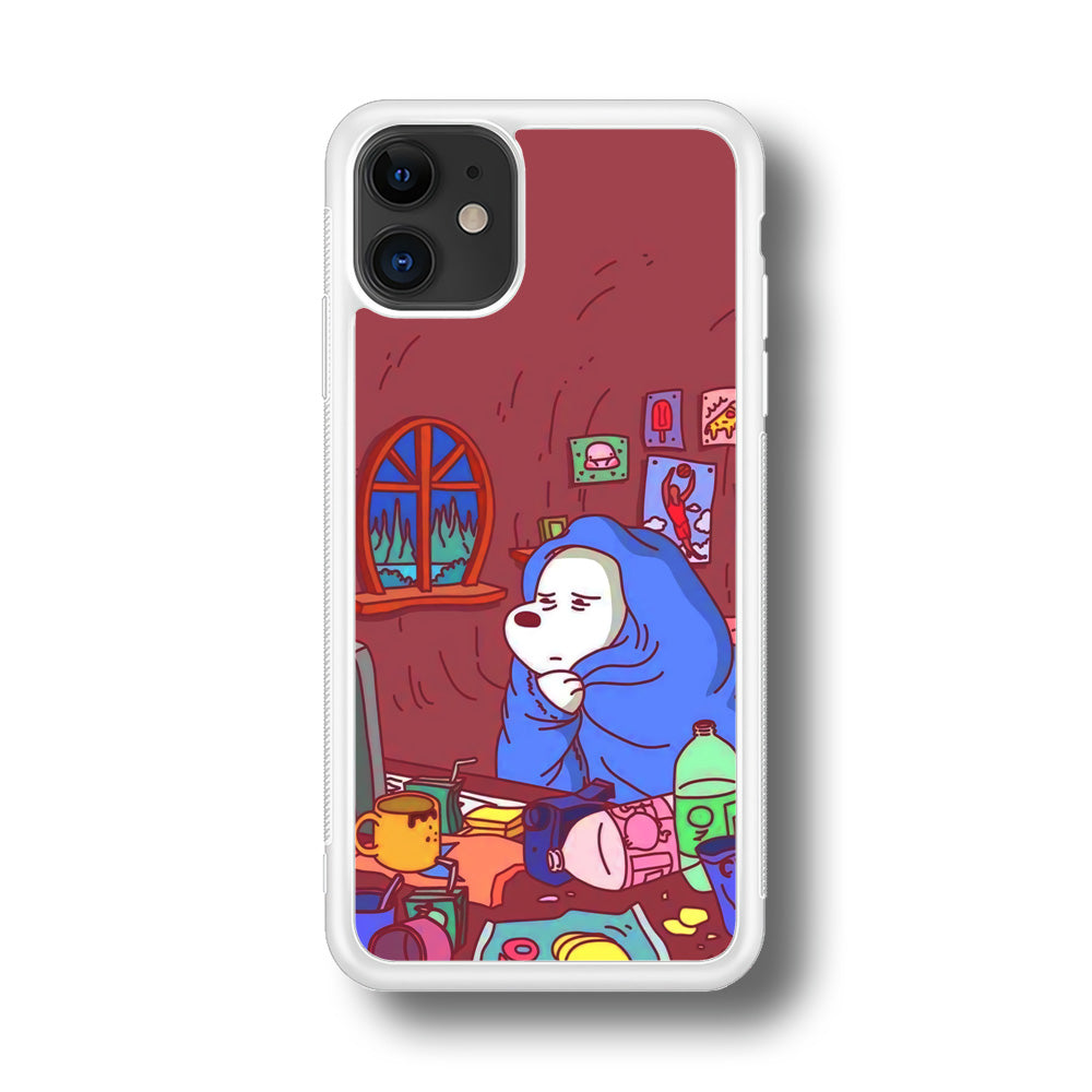 Bare Bear Ice Wacth Film iPhone 11 Case