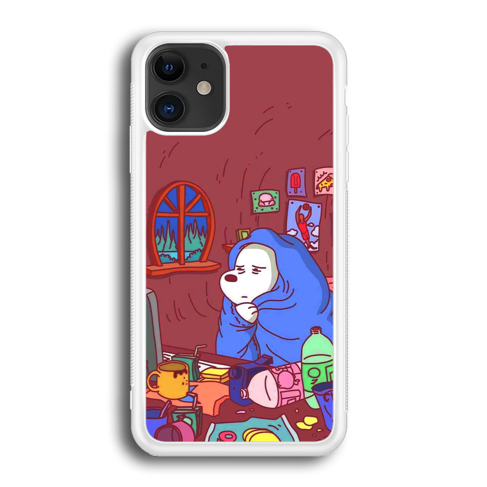 Bare Bear Ice Wacth Film iPhone 12 Case