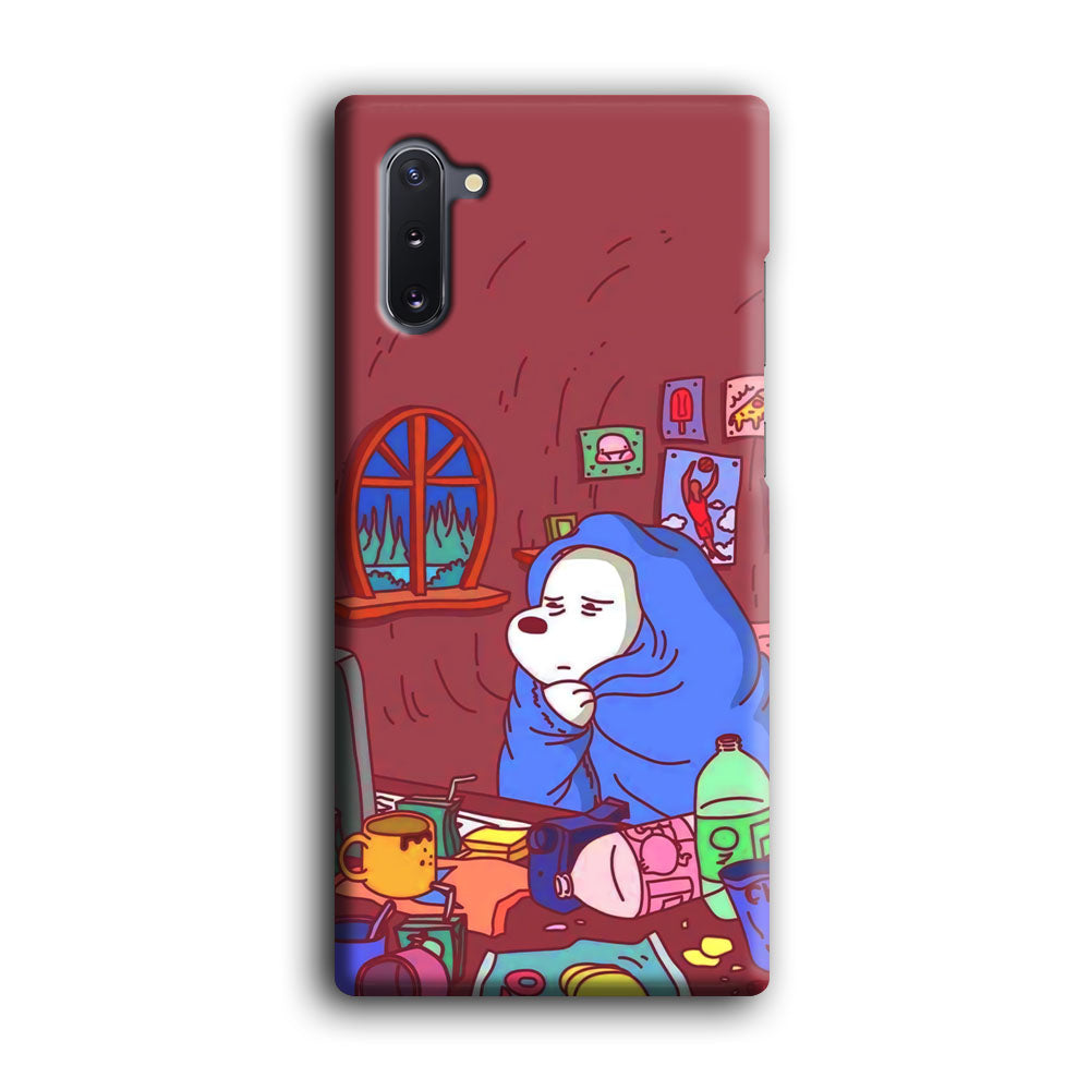 Bare Bear Ice Wacth Film Samsung Galaxy Note 10 Case