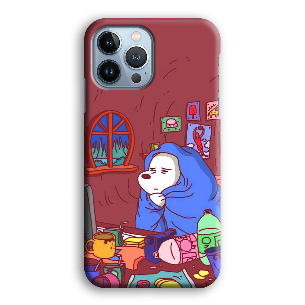 Bare Bear Ice Wacth Film iPhone 13 Pro Max Case