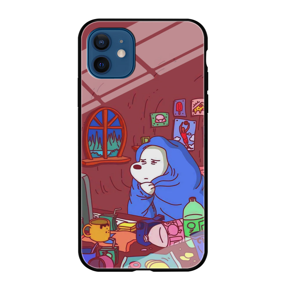 Bare Bear Ice Wacth Film iPhone 12 Case