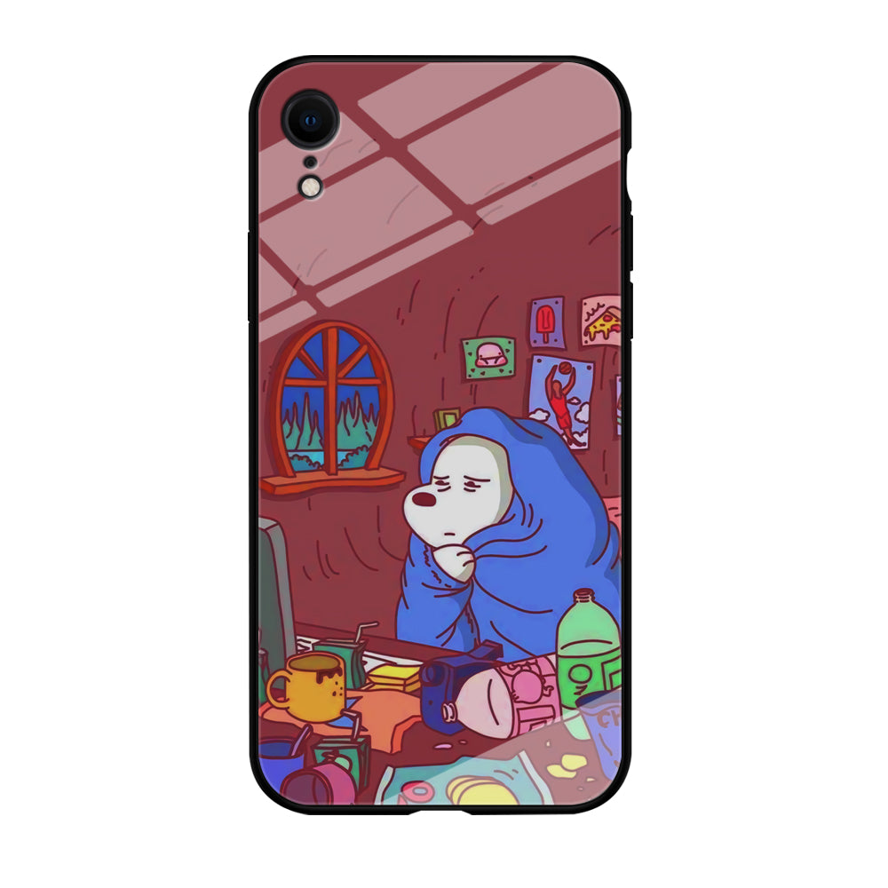 Bare Bear Ice Wacth Film iPhone XR Case