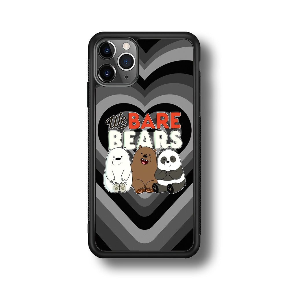 Bare Bears Loving Another iPhone 11 Pro Case