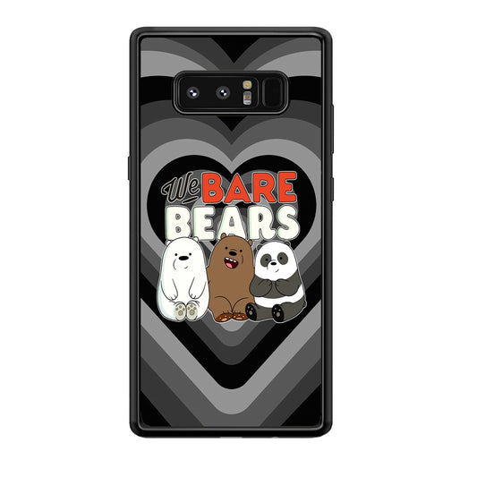 Bare Bears Loving Another Samsung Galaxy Note 8 Case