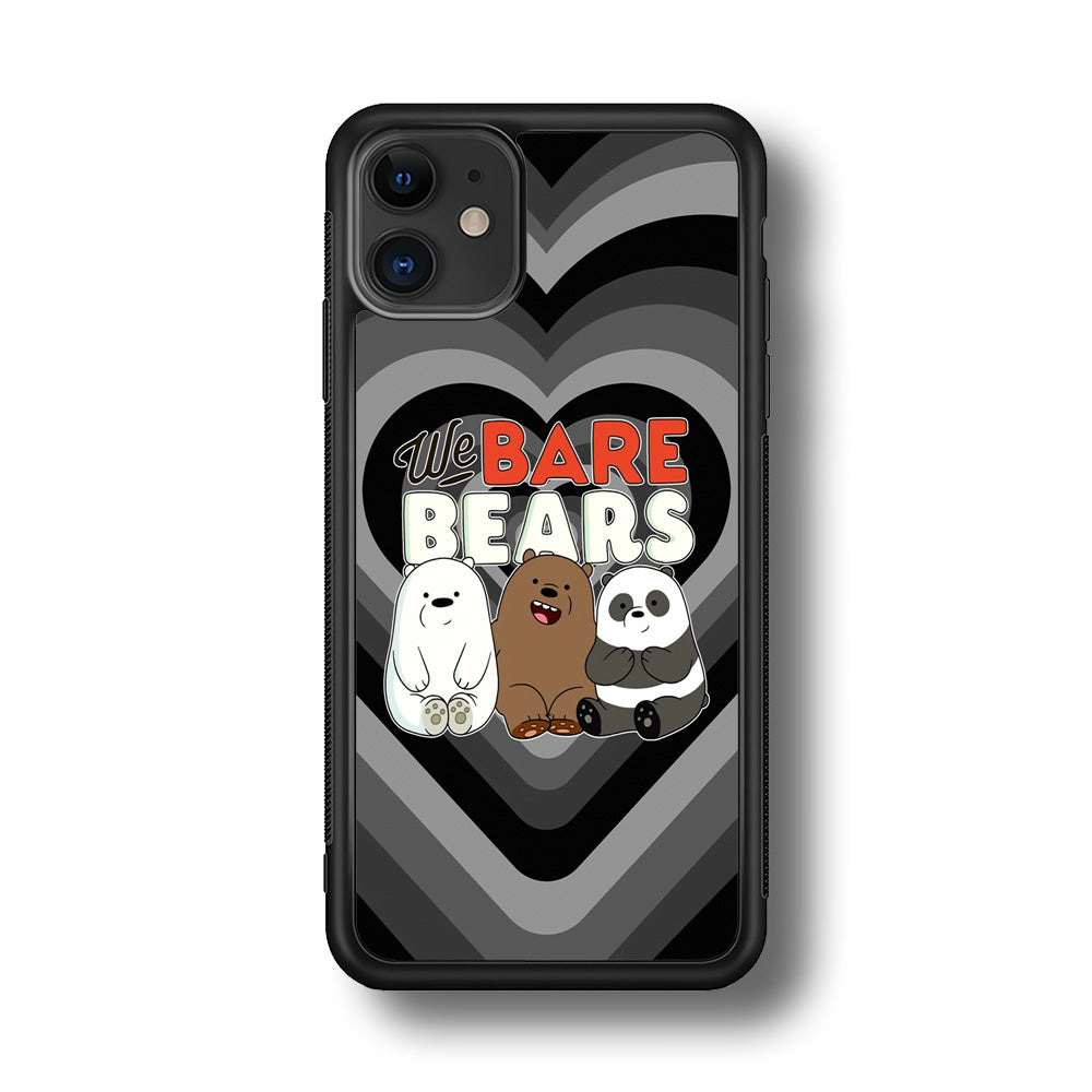 Bare Bears Loving Another iPhone 11 Case