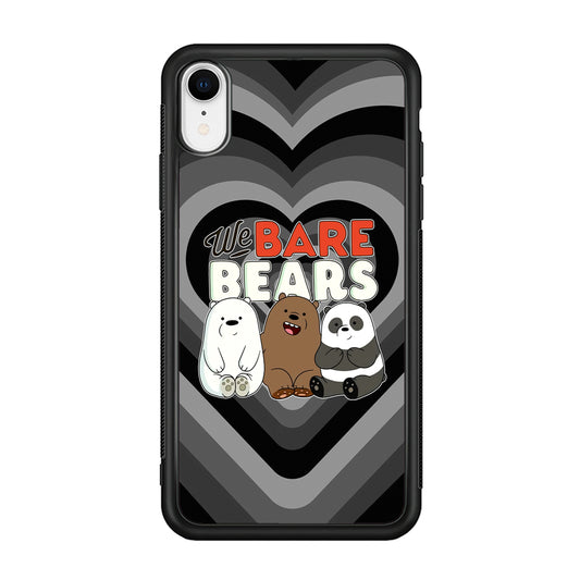 Bare Bears Loving Another iPhone XR Case