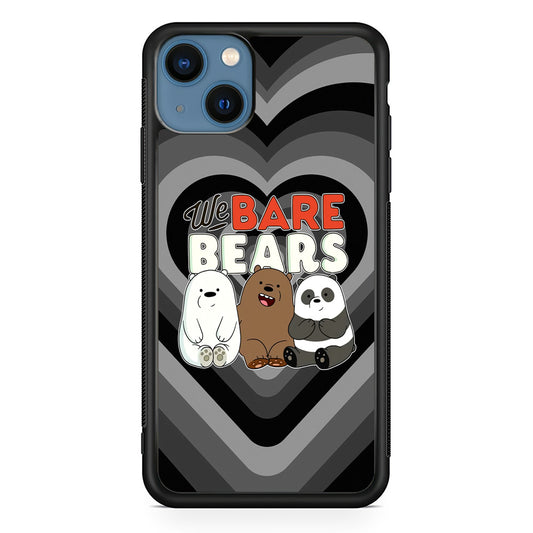 Bare Bears Loving Another iPhone 13 Case