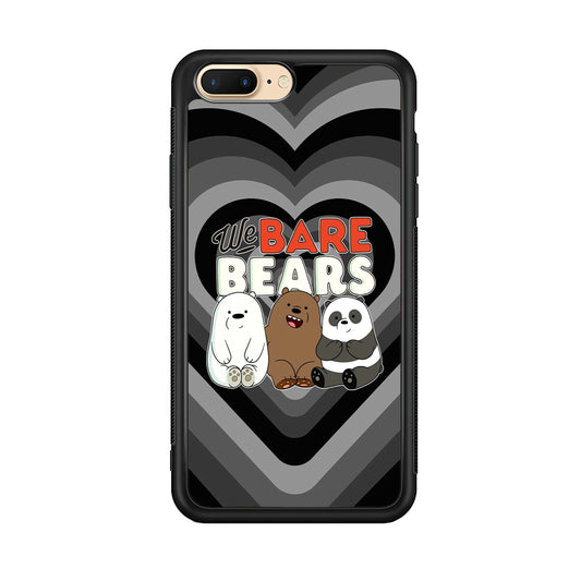 Bare Bears Loving Another iPhone 7 Plus Case