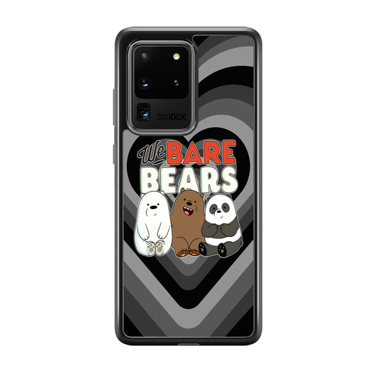 Bare Bears Loving Another Samsung Galaxy S20 Ultra Case