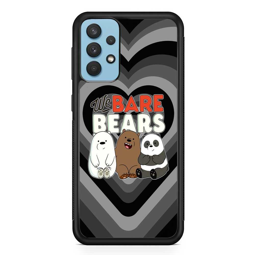 Bare Bears Loving Another Samsung Galaxy A32 Case