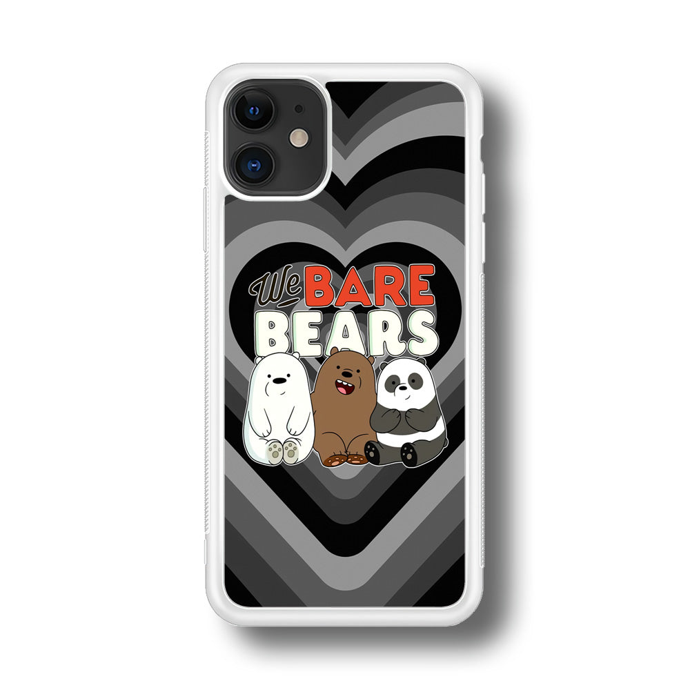 Bare Bears Loving Another iPhone 11 Case