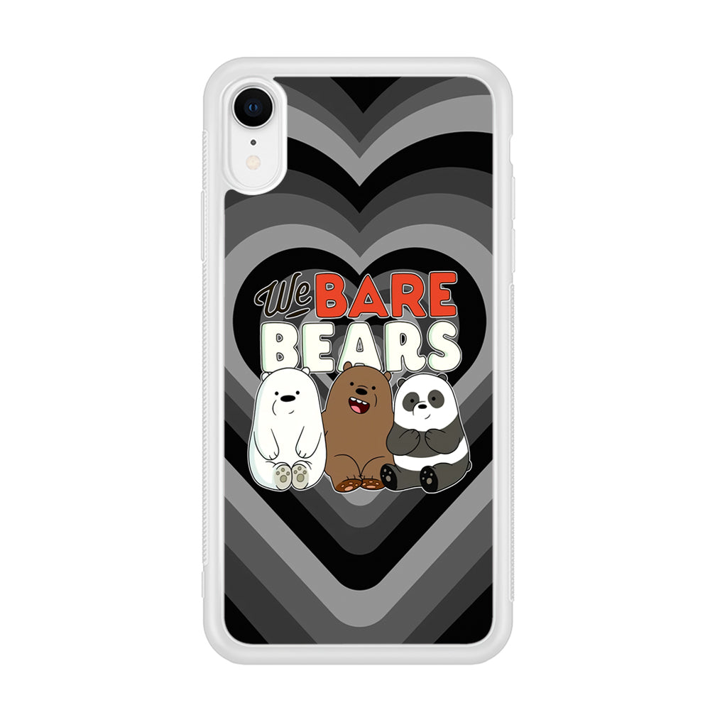 Bare Bears Loving Another iPhone XR Case