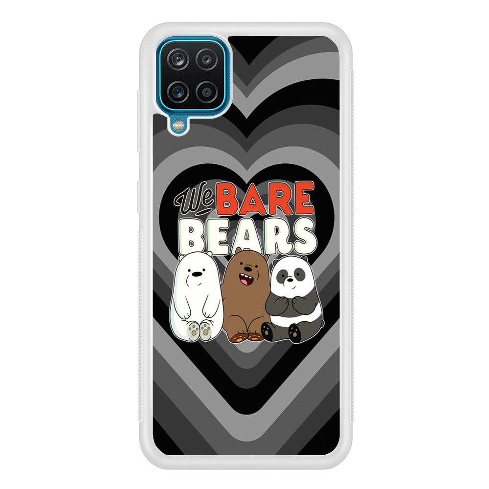 Bare Bears Loving Another Samsung Galaxy A12 Case