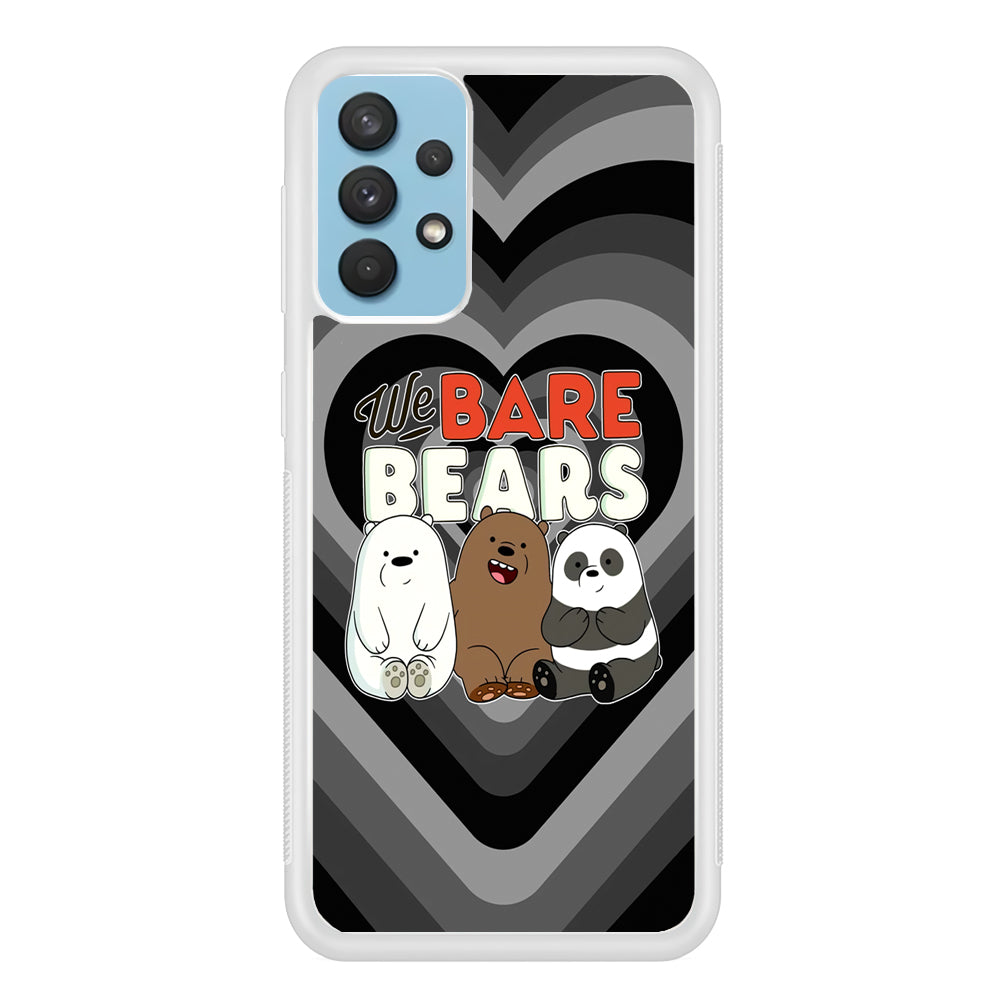 Bare Bears Loving Another Samsung Galaxy A32 Case