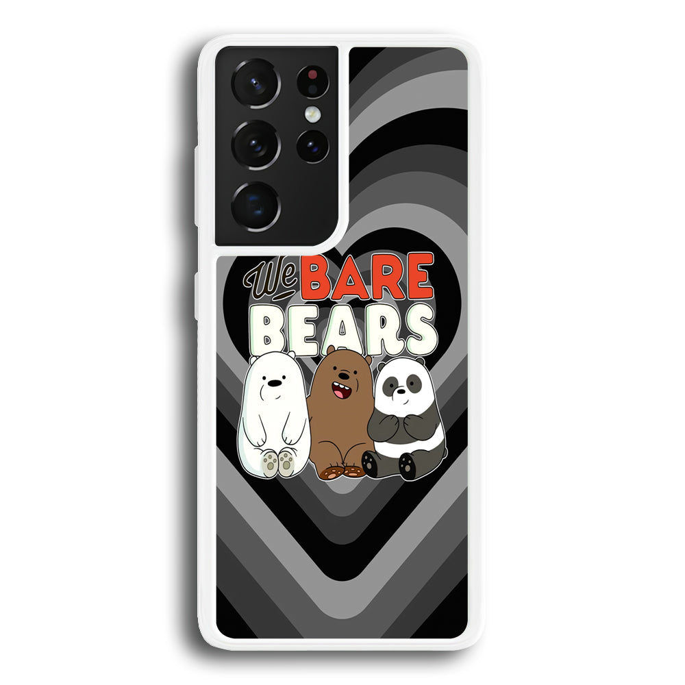 Bare Bears Loving Another Samsung Galaxy S21 Ultra Case