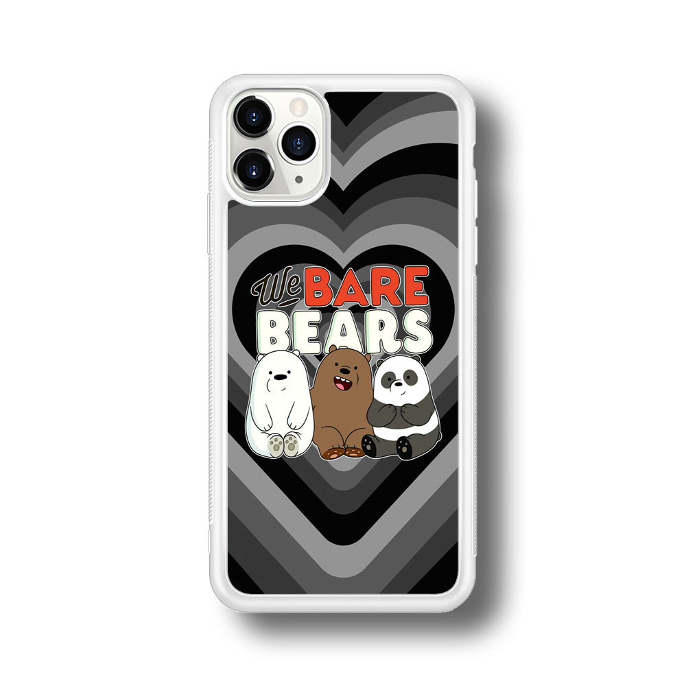 Bare Bears Loving Another iPhone 11 Pro Max Case