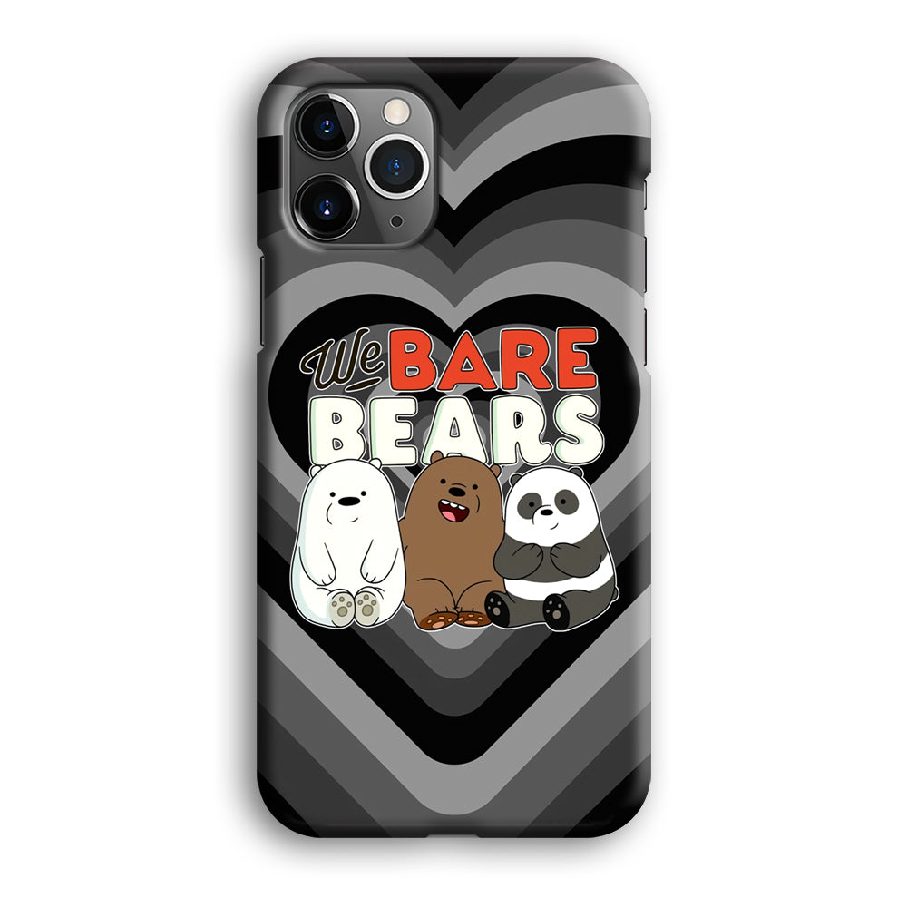 Bare Bears Loving Another iPhone 12 Pro Max Case