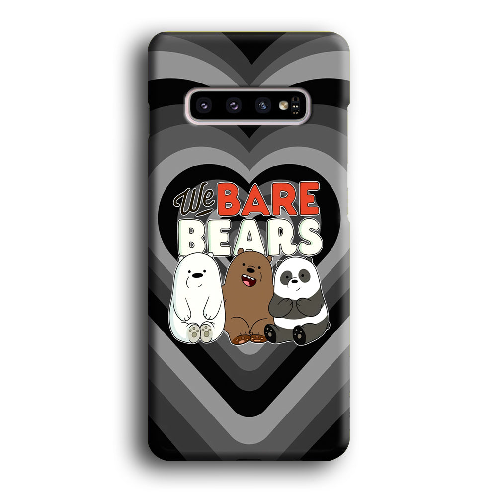 Bare Bears Loving Another Samsung Galaxy S10 Case