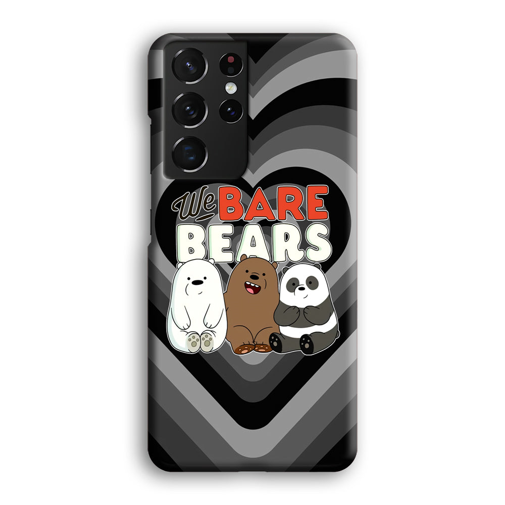 Bare Bears Loving Another Samsung Galaxy S21 Ultra Case