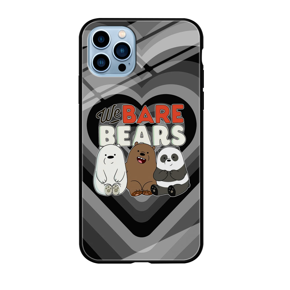 Bare Bears Loving Another iPhone 12 Pro Max Case